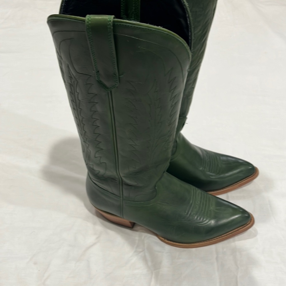 Black Star Hunter Green Boot Size 8 - Picture 3 of 11